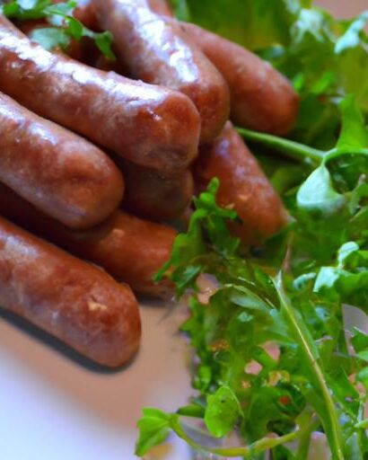 Speedy Keto Dinners: Pre-Cooked Sausage Simplified