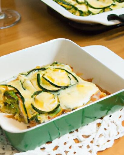 Deliciously Simple: Easy Keto Lasagna with Zucchini Noodles