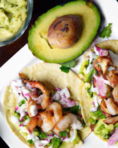 Keto Shrimp Tacos with Creamy Avocado Bliss: A Low-Carb Delight