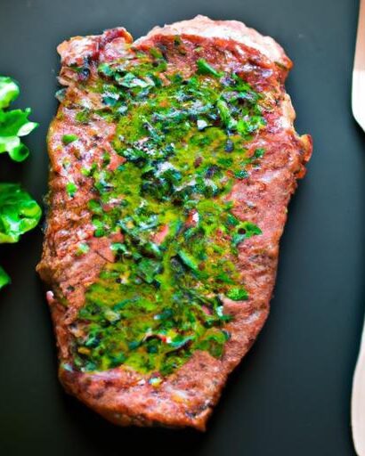 Zesty Keto Chimichurri: The Perfect Steak Companion