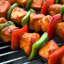 Sizzling Seitan & Veggie Skewers: Ultimate Grill Guide