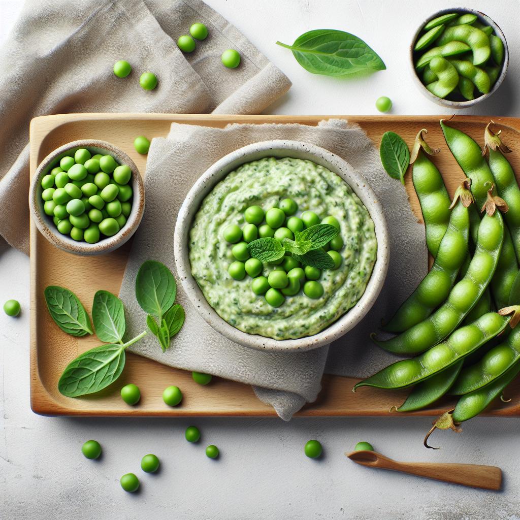 Edamame and Pea Dip: A Fresh Twist on Classic Snacks