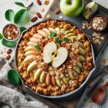 Irresistible Gluten-Free Apple Crisp with Crunchy Oat Topping
