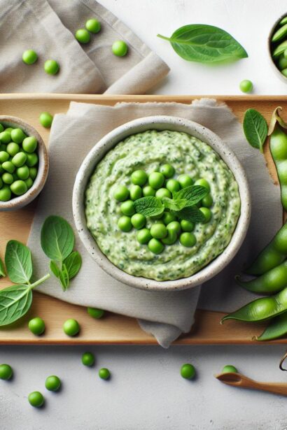 Edamame and Pea Dip: A Fresh Twist on Classic Snacks