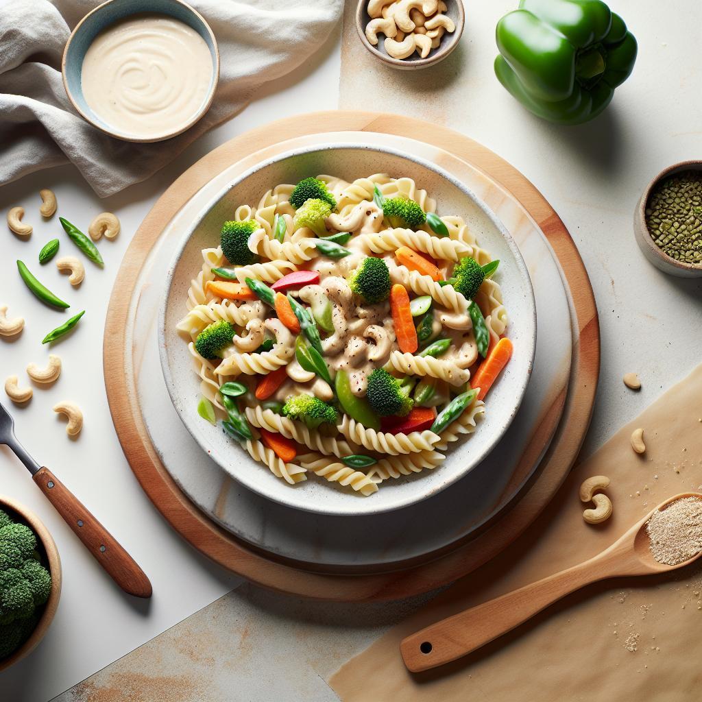 Creamy Cashew Alfredo: Dairy-Free Delight for Pasta Lovers