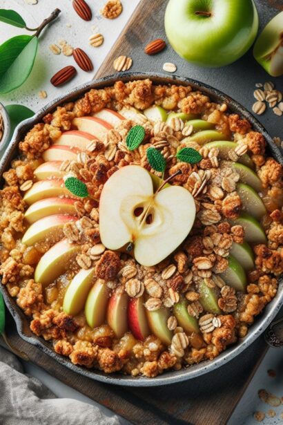 Irresistible Gluten-Free Apple Crisp with Crunchy Oat Topping