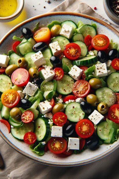 Mediterranean Salads: Fresh Flavors for Vibrant Health