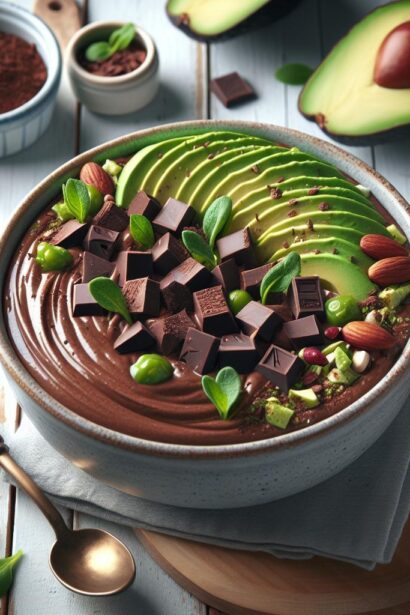 Indulgent Vegan & Paleo Chocolate Avocado Mousse Recipe