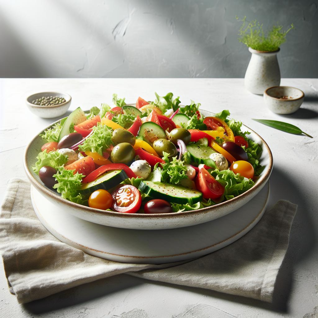 Mediterranean Salads: Fresh Flavors for Vibrant Health