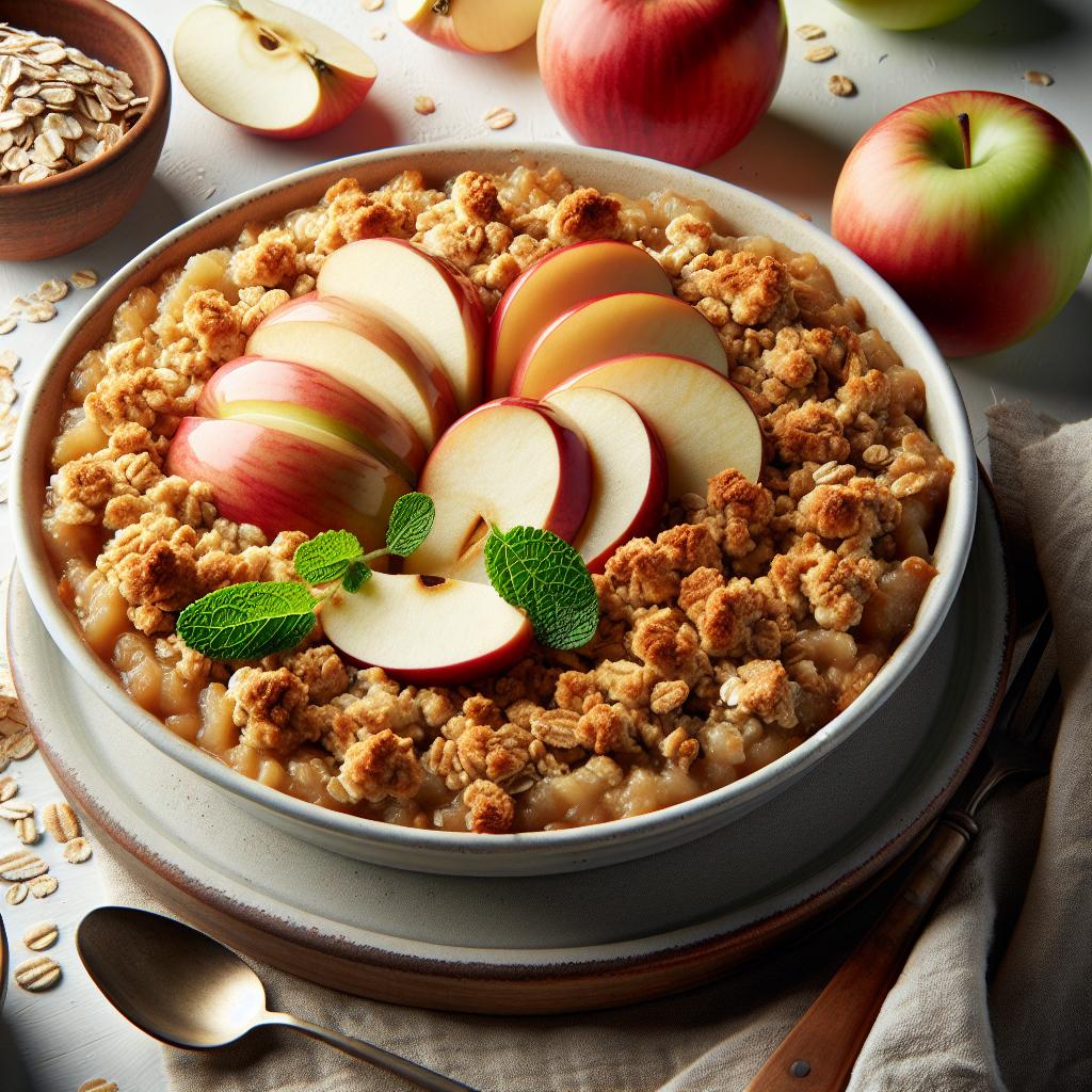 Irresistible Gluten-Free Apple Crisp with Crunchy Oat Topping