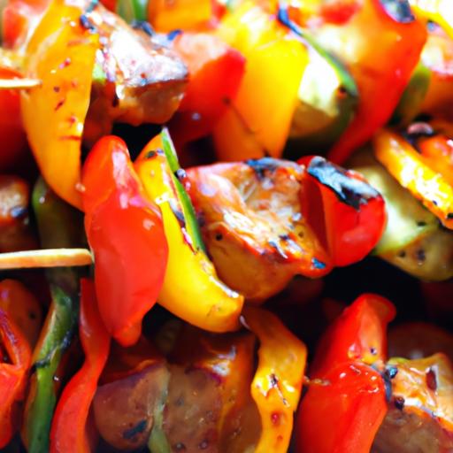 Sizzling Seitan & Veggie Skewers: Ultimate Grill Guide