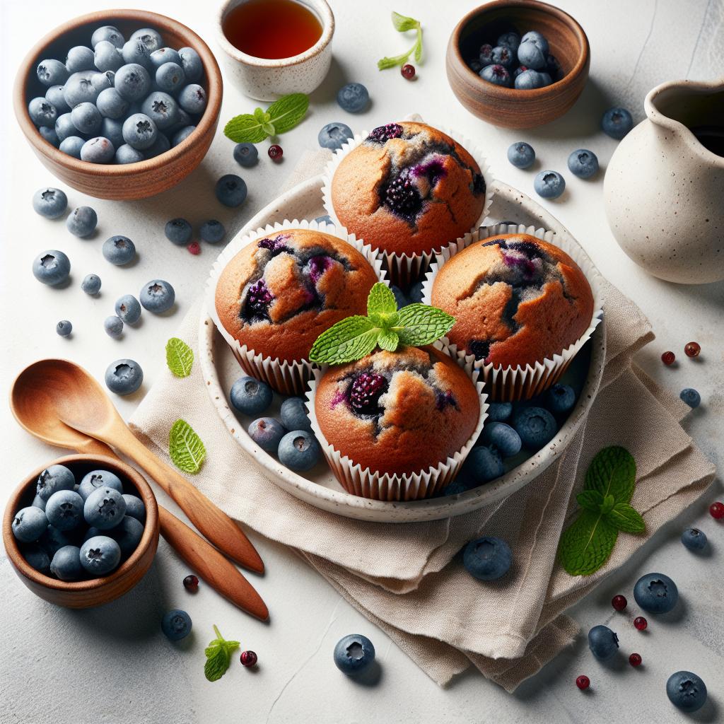 Deliciously Healthy: Crafting Perfect Paleo Blueberry Muffins