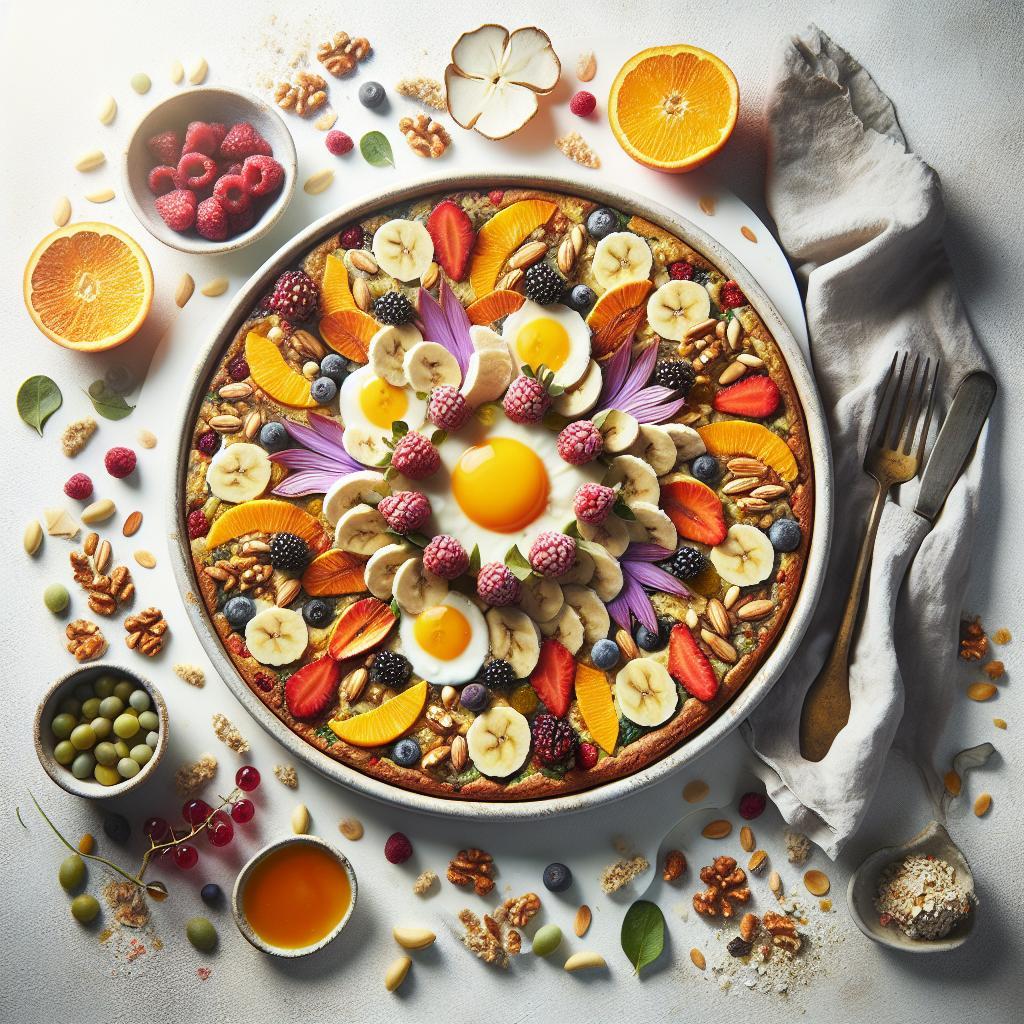 Sunrise Delights: Wholesome Gluten-Free Breakfast Bake