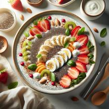 Indulge in Creamy Coconut Chia Seed Pudding Delight