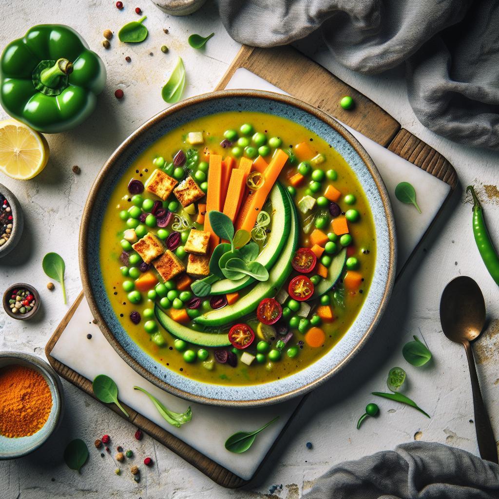 Wholesome Comfort: The Best Vegetarian Split Pea Soup