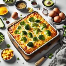 Cheesy Broccoli Cheddar Bake: The Perfect Keto Comfort!