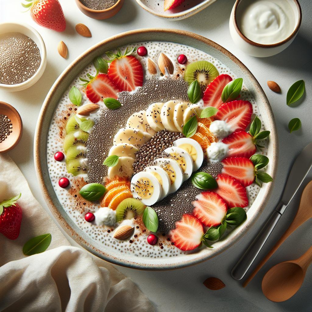 Indulge in Creamy Coconut Chia Seed Pudding Delight