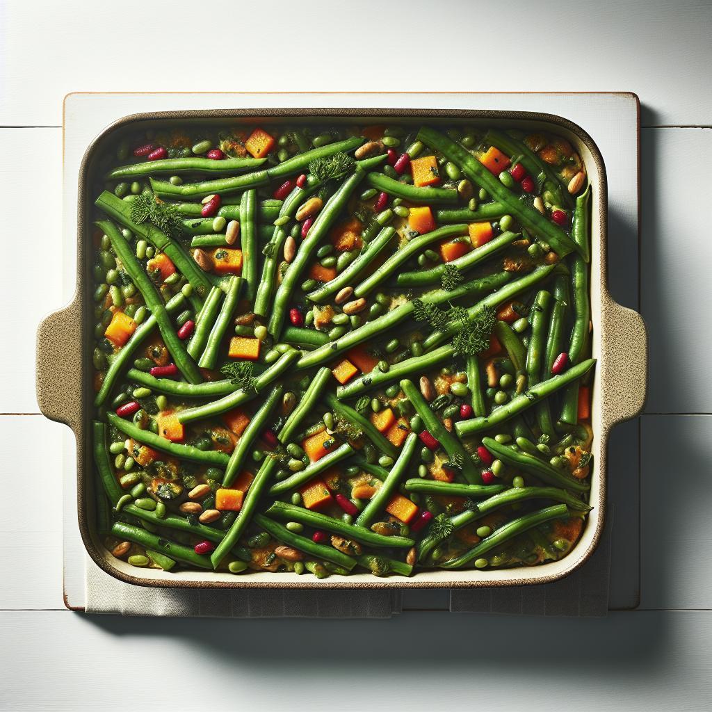 A Flavorful Twist: Simple Vegan Green Bean Casserole Guide