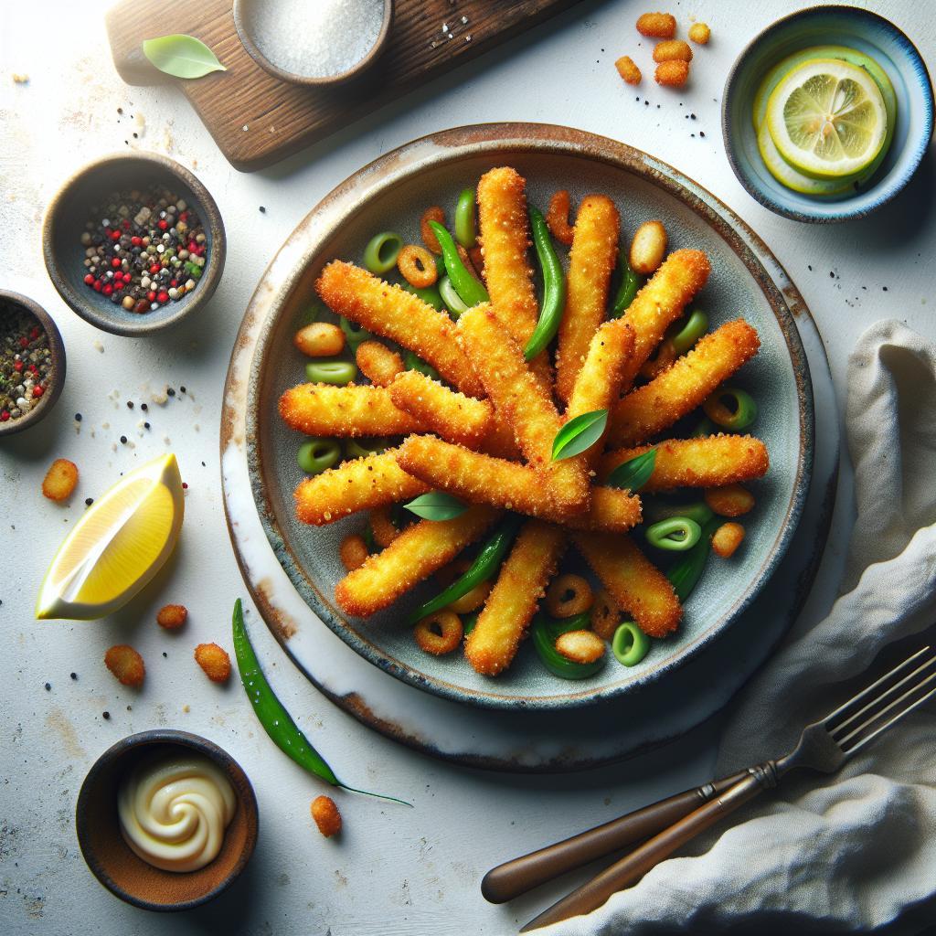 Crunchy Air Fryer Hearts of Palm Sticks: A Healthy Delight