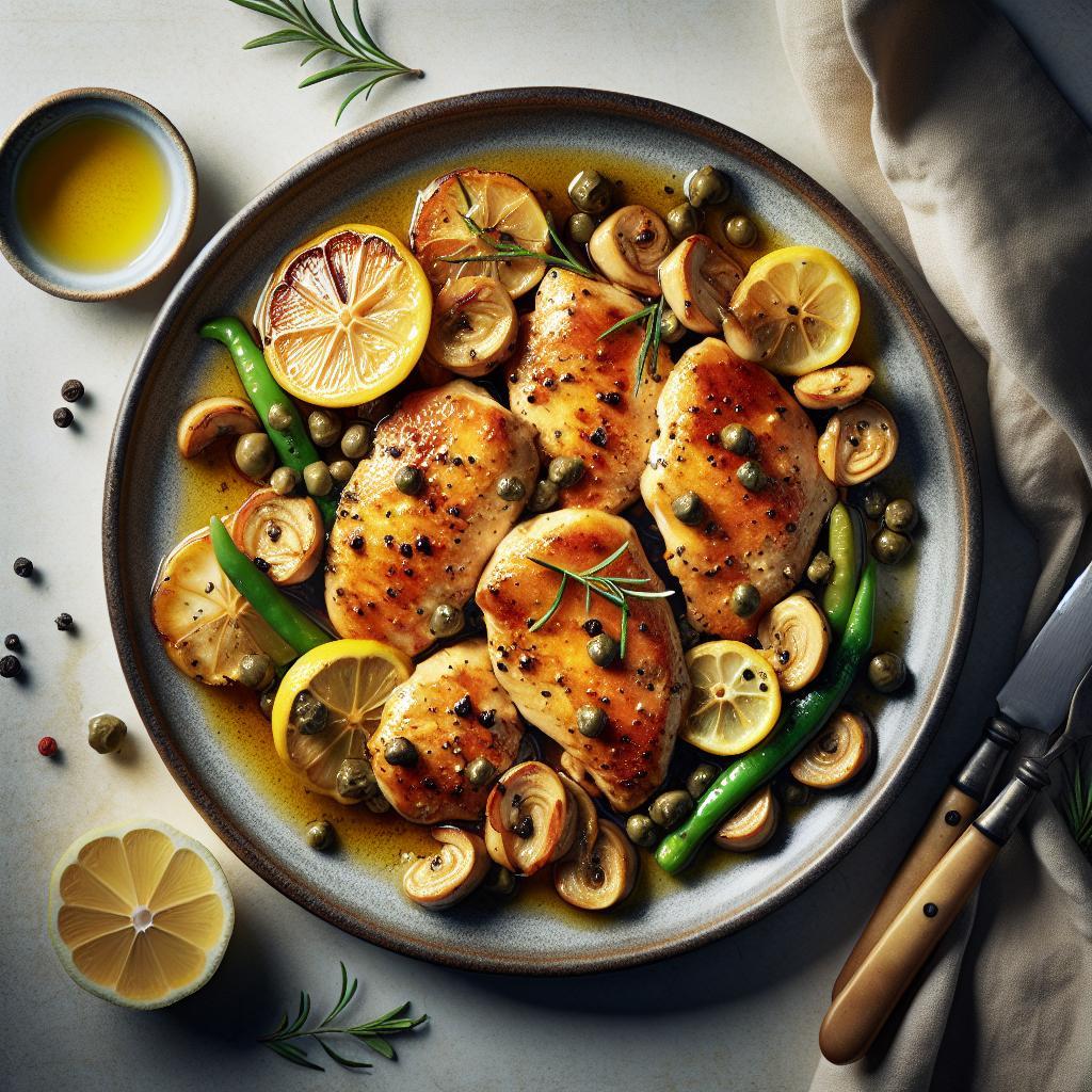 Classic Chicken Piccata: Tangy, Tender, Timeless Recipe