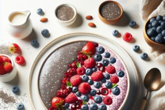 Berry Chia Pudding: A Tasty Superfood Boost for Wellness