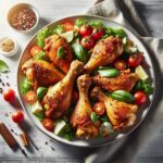 Crispy Baked Chicken Drumsticks: A Savory Family Delight