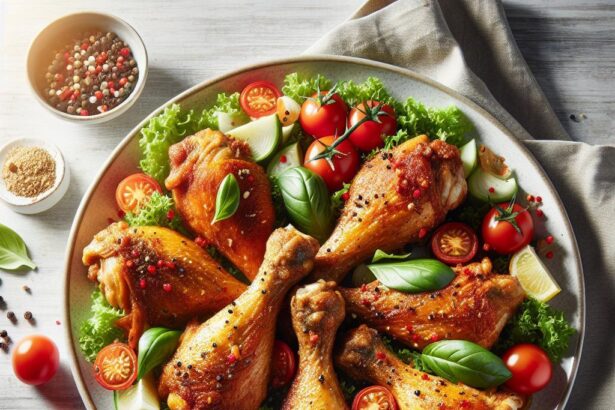 Crispy Baked Chicken Drumsticks: A Savory Family Delight