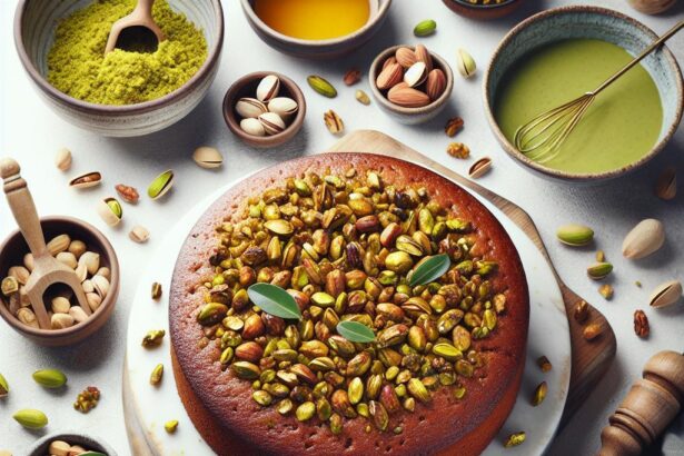 Master the Art of Moist, Nutty Pistachio Cake Baking