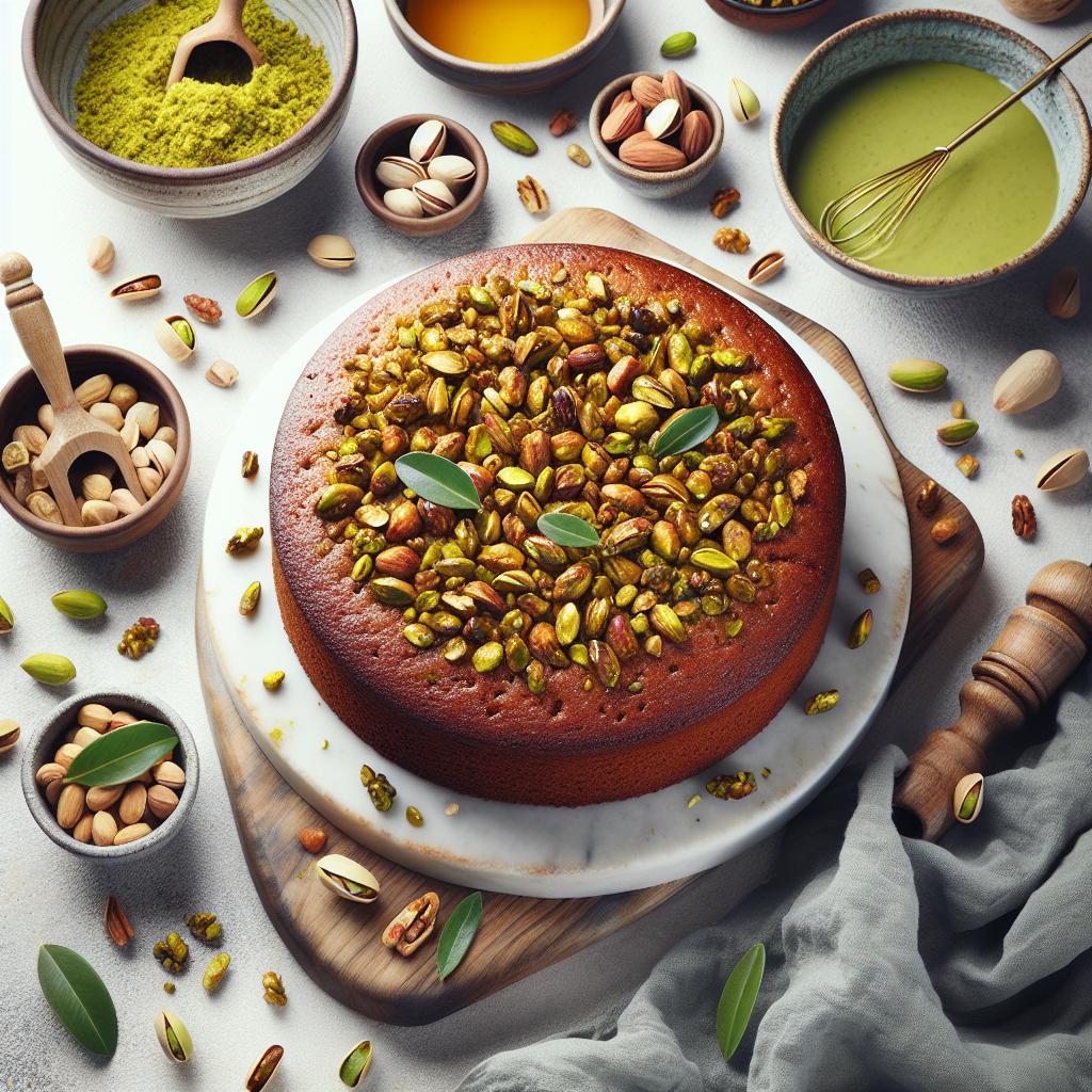 Master the Art of Moist, Nutty Pistachio Cake Baking