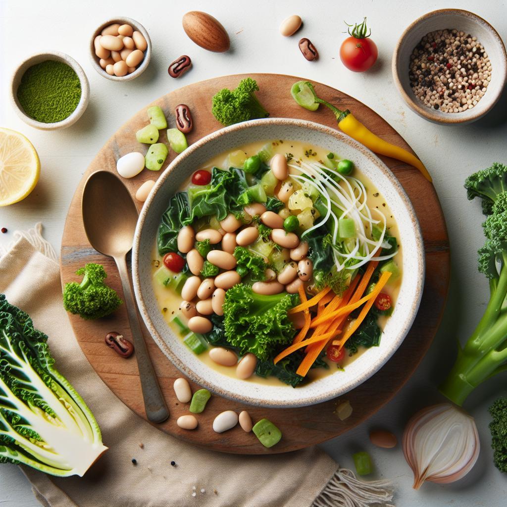 Nourish & Warm Up: Hearty White Bean & Kale Soup Recipe