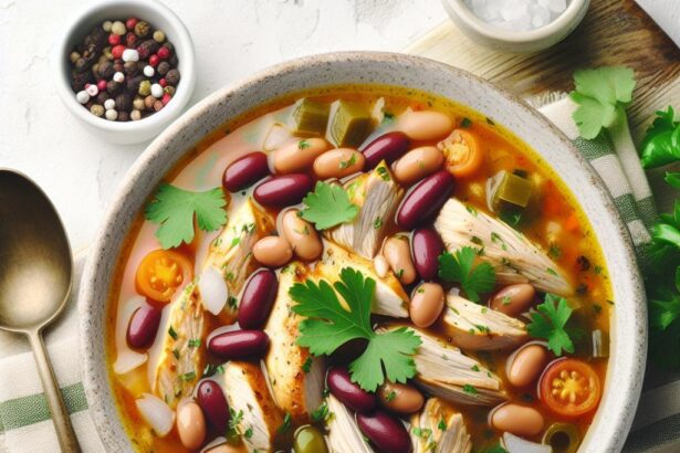 Hearty Chicken and Bean Soup: A Comfort Bowl of Goodness