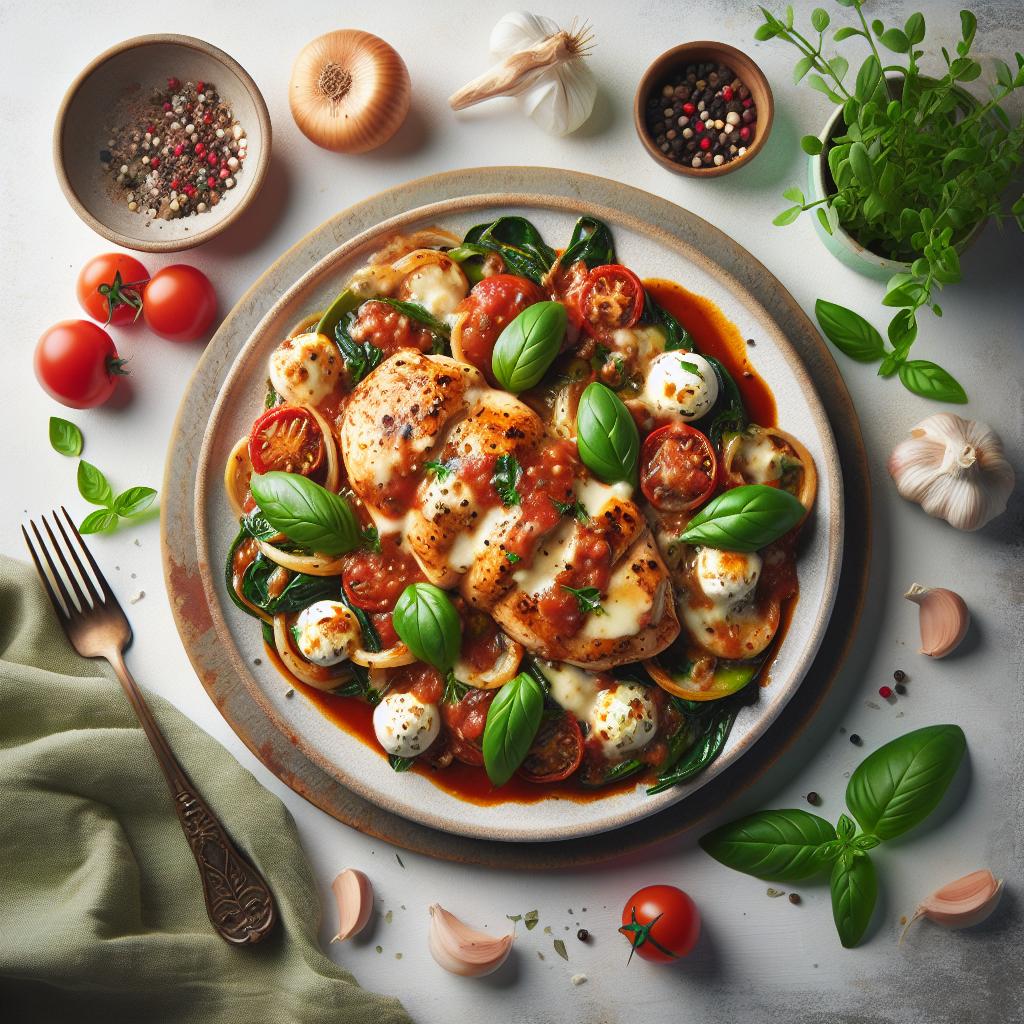 Savory Chicken Marinara with Melted Mozzarella Magic