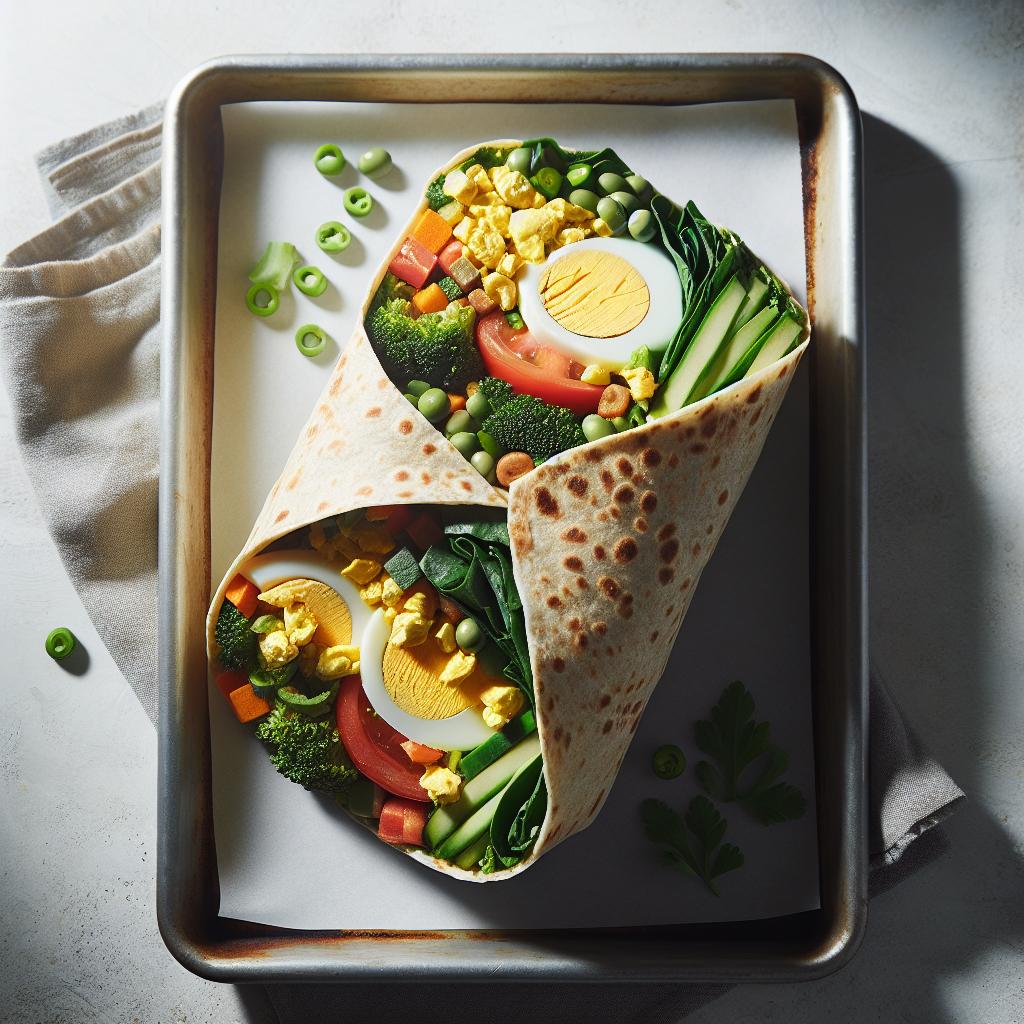 Power-Packed Macro-Friendly Sheet Pan Breakfast Burritos Unveiled