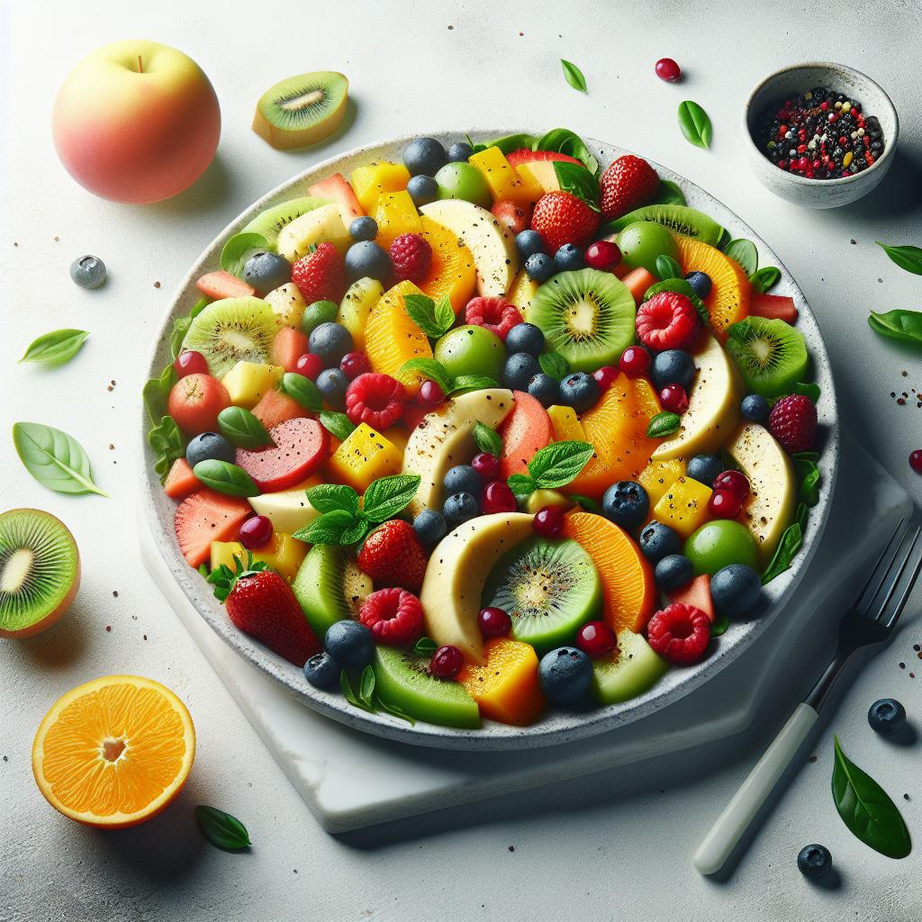 Rainbow Fruit Salad: A Vibrant Boost for Healthy Living