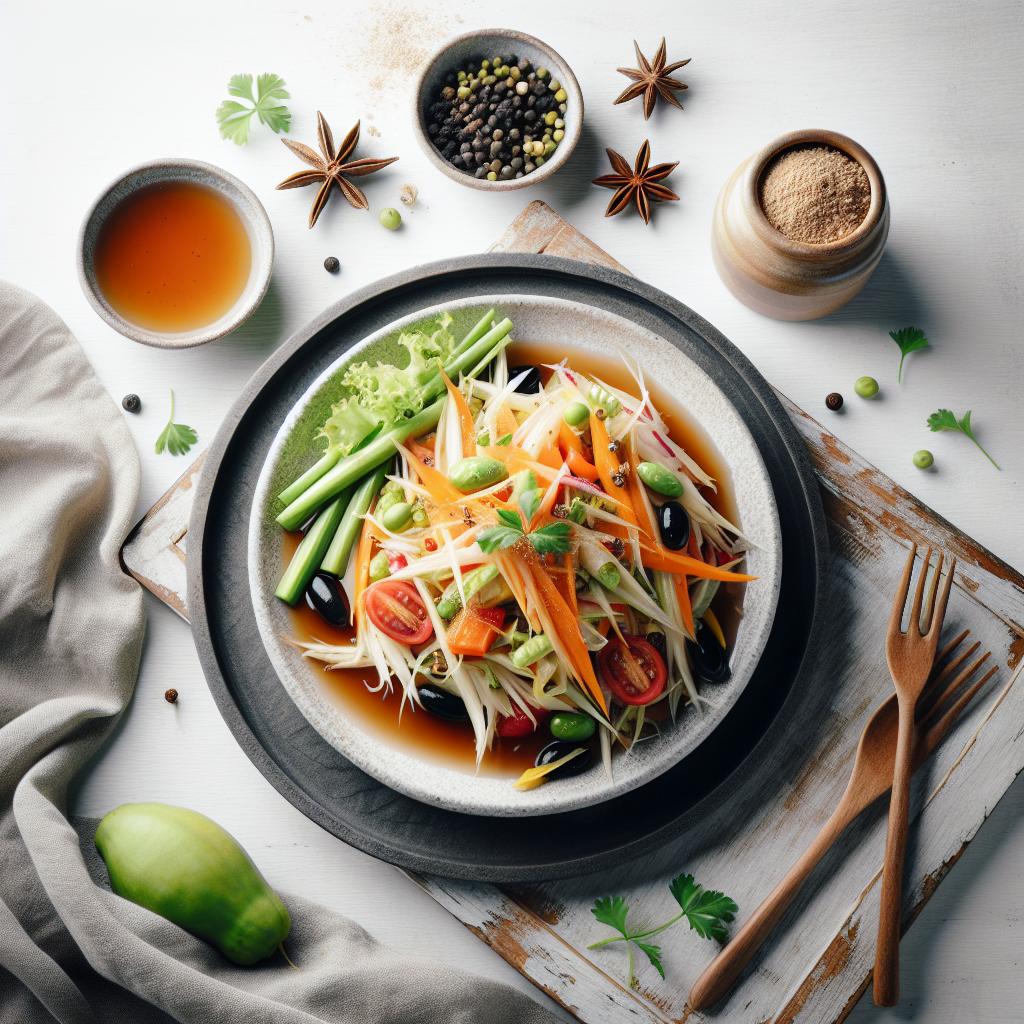 Som Tum Unveiled: The Art of Thailand's Tangy Papaya Salad