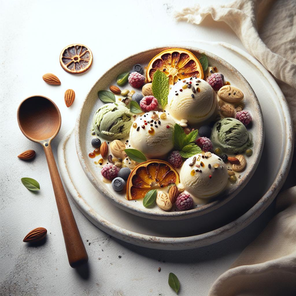 Creamy Delight: Crafting Easy Vegan Ice Cream at Home