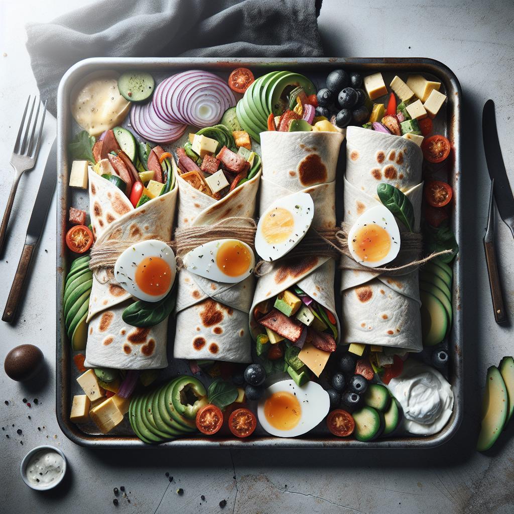Start Strong: Macro-Friendly Sheet Pan Breakfast Burritos