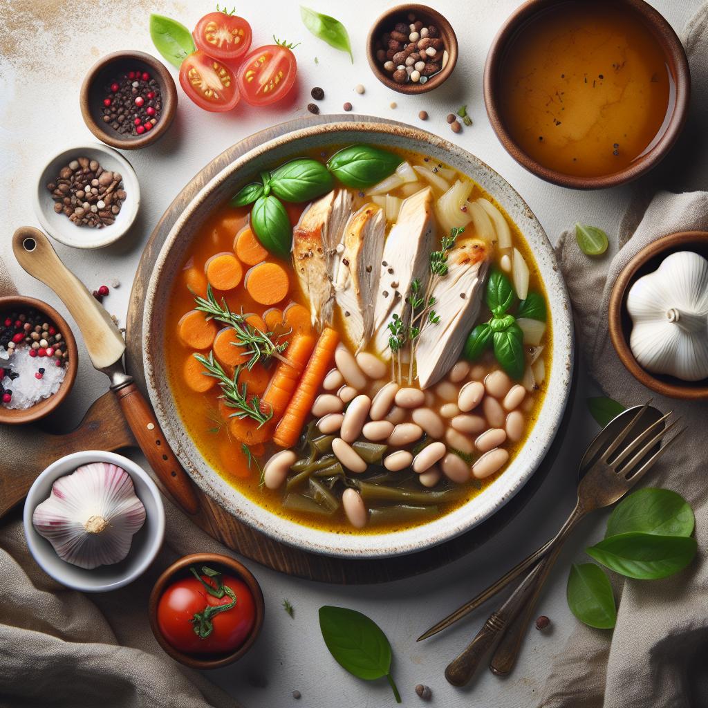 Hearty Chicken and Bean Soup: A Comfort Bowl of Goodness