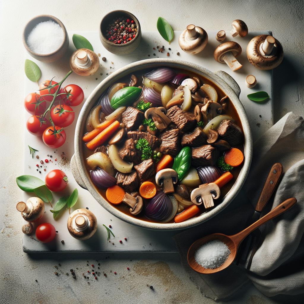Hearty Beef and Mushroom Stew: A Comfort Food Classic