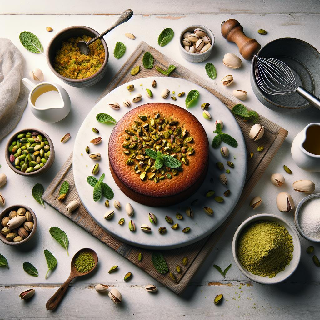 Master the Art of Moist, Nutty Pistachio Cake Baking