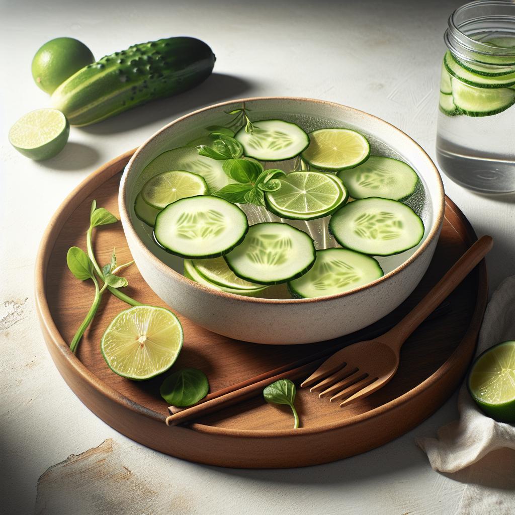 10-Minute Dive: Unveiling Cucumber Lime Water's Perks
