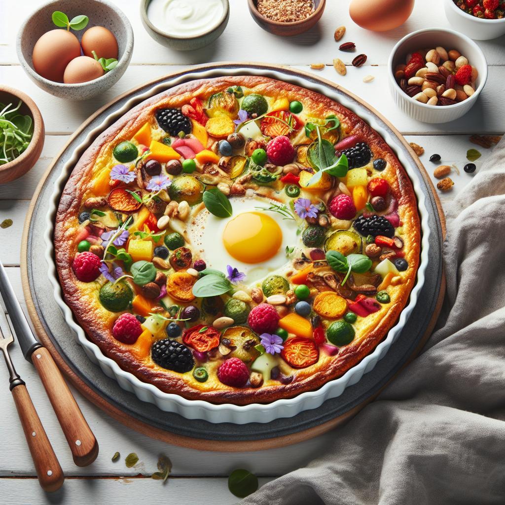 Sunrise Delights: Wholesome Gluten-Free Breakfast Bake