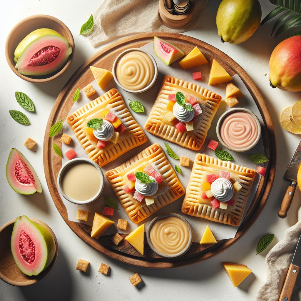 Tropical Delight: Irresistible Guava & Cream Cheese Pastelitos
