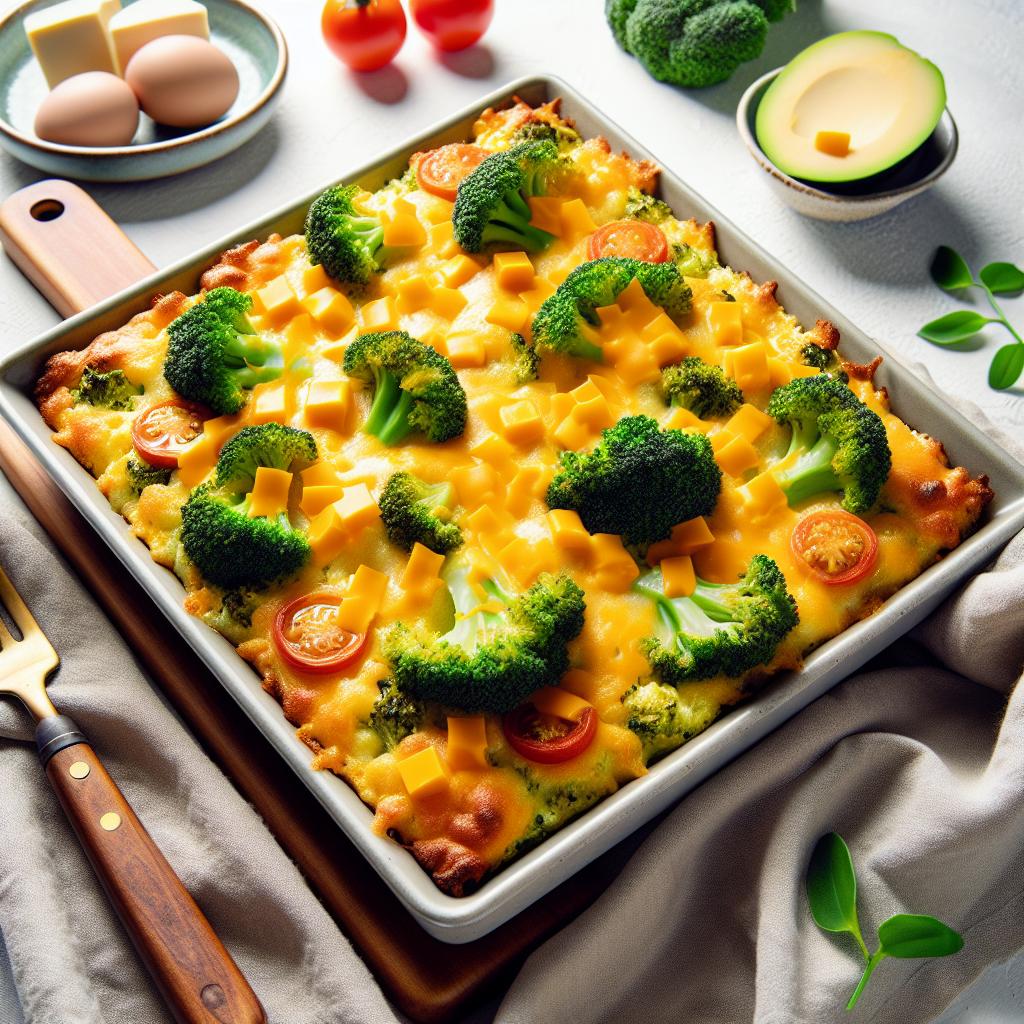 Cheesy Broccoli Cheddar Bake: Keto Comfort Food Made Easy