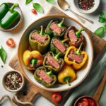 Savor Easy Keto Stuffed Peppers with Flavorful Beef