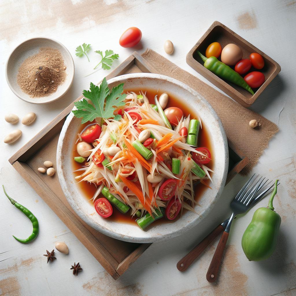 Som Tum Unveiled: The Art of Thailand’s Tangy Papaya Salad