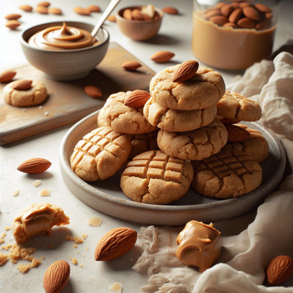 Wholesome Almond Flour Cookies: Vegan Peanut Butter Bites Bliss