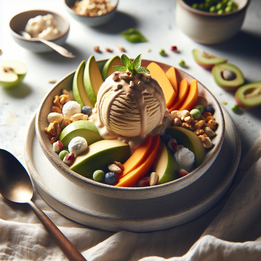 Creamy Delight: Crafting Easy Vegan Ice Cream at Home