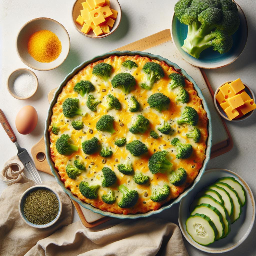 Cheesy Broccoli Cheddar Bake: Keto Comfort Food Made Easy