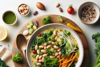 Nourish & Warm Up: Hearty White Bean & Kale Soup Recipe